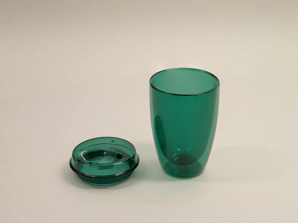 Good Cuppa | Double Wall Glass Takeaway Cup - 16oz - Image 3