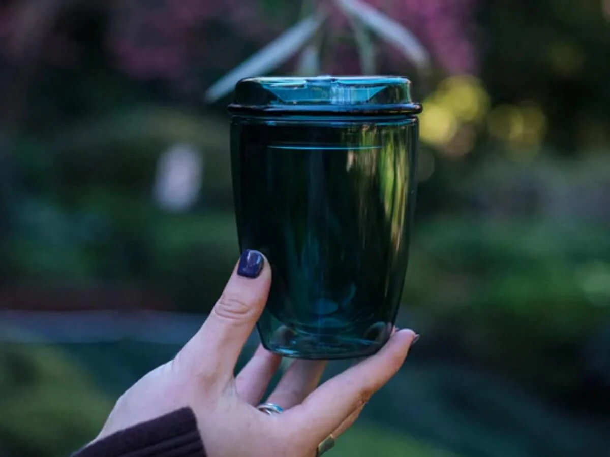 Good Cuppa | Double Wall Glass Takeaway Cup - 8oz - Image 4