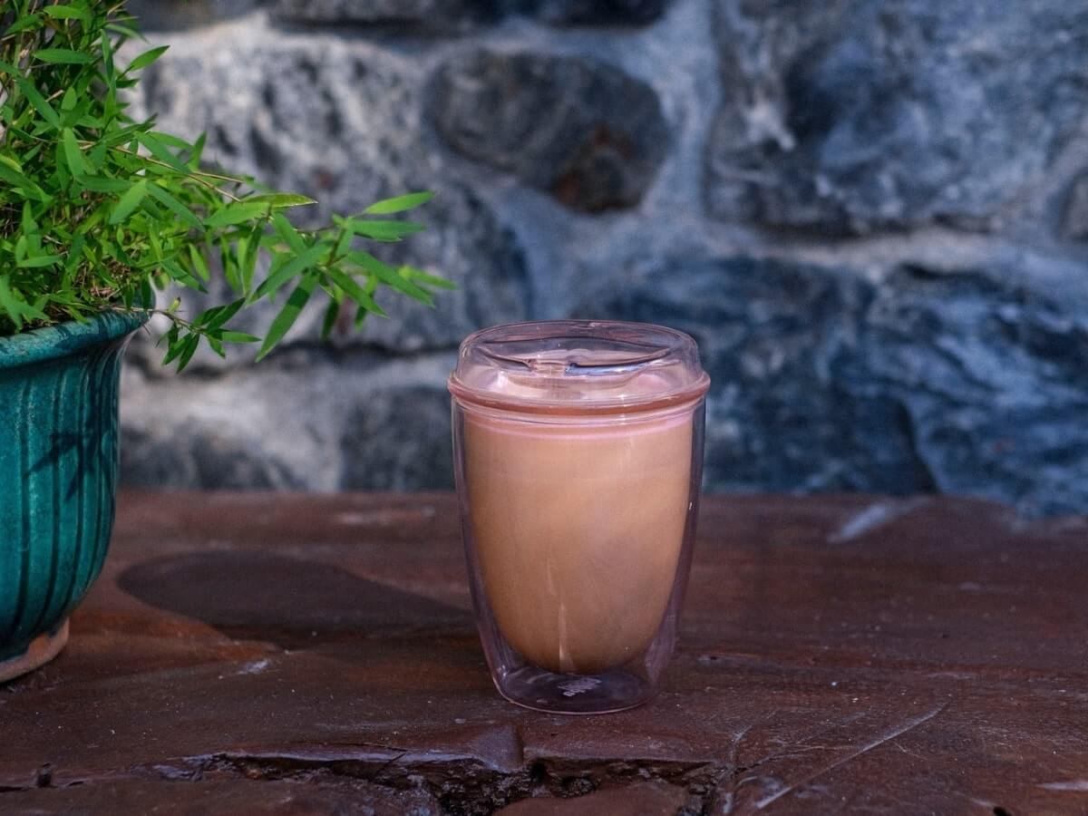 Good Cuppa | Double Wall Glass Takeaway Cup - 8oz - Image 7