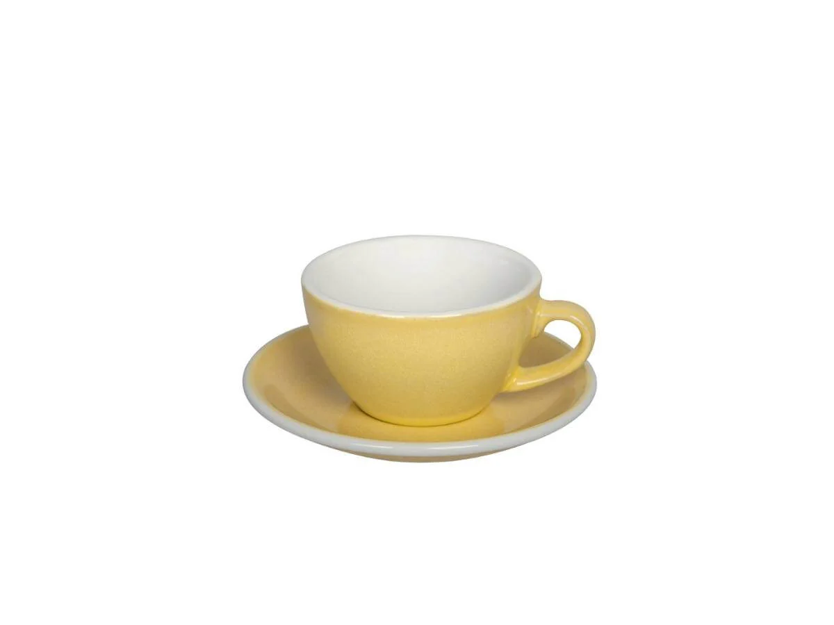 Loveramics | Egg 200ml Cappuccino Cup & Saucer - Potters Colours - Image 8