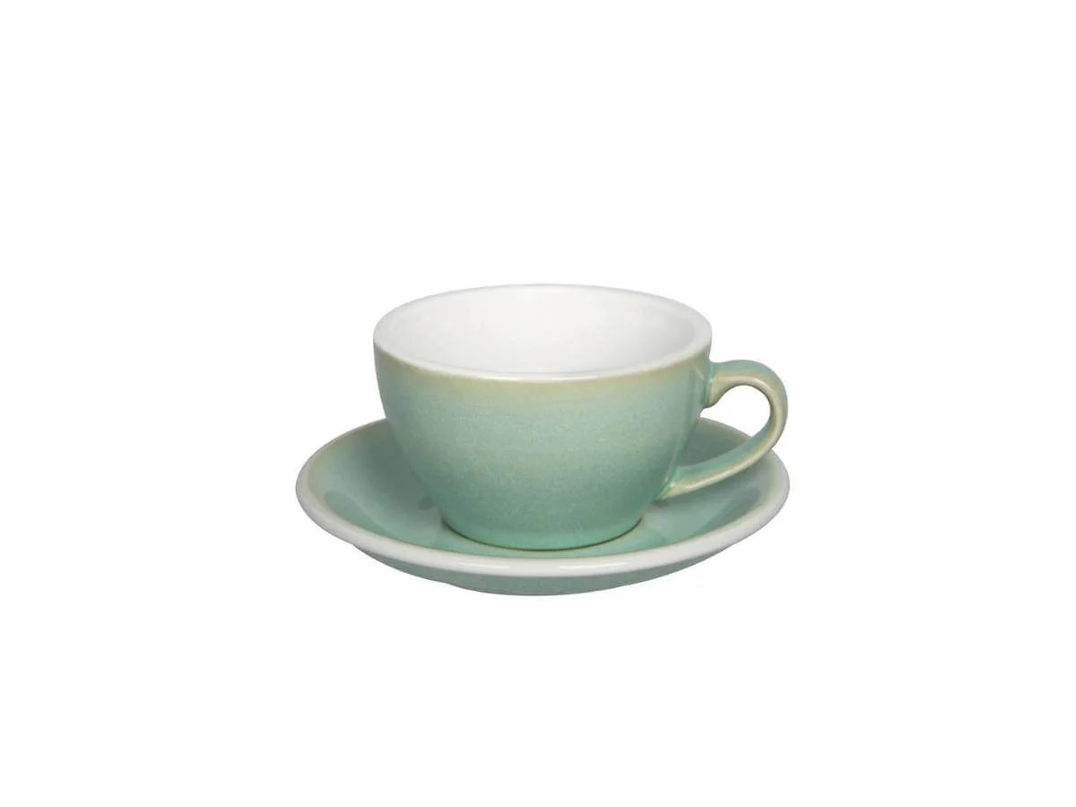 Loveramics | Egg 250ml Cappuccino Cup & Saucer - Potters Colours - Image 6