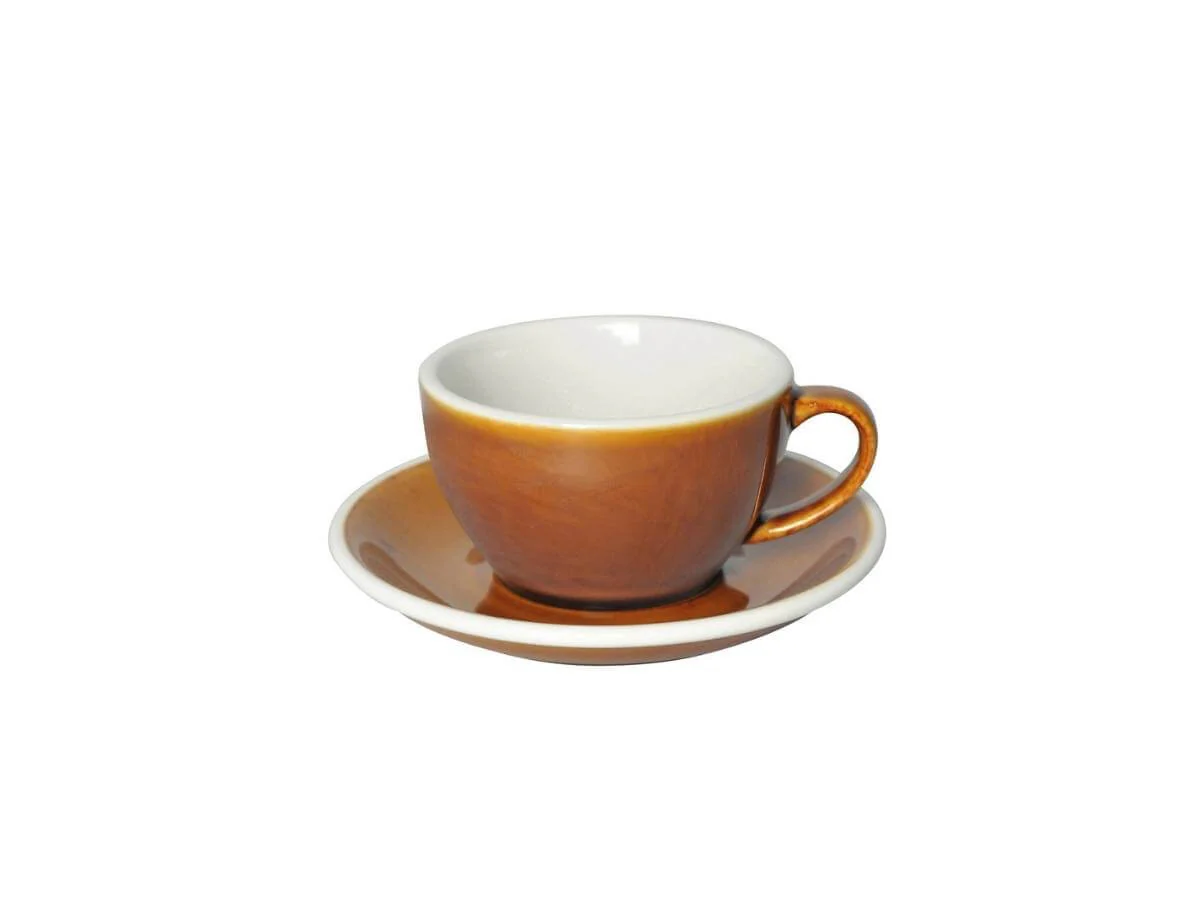 Loveramics | Egg 250ml Cappuccino Cup & Saucer - Potters Colours - Image 9
