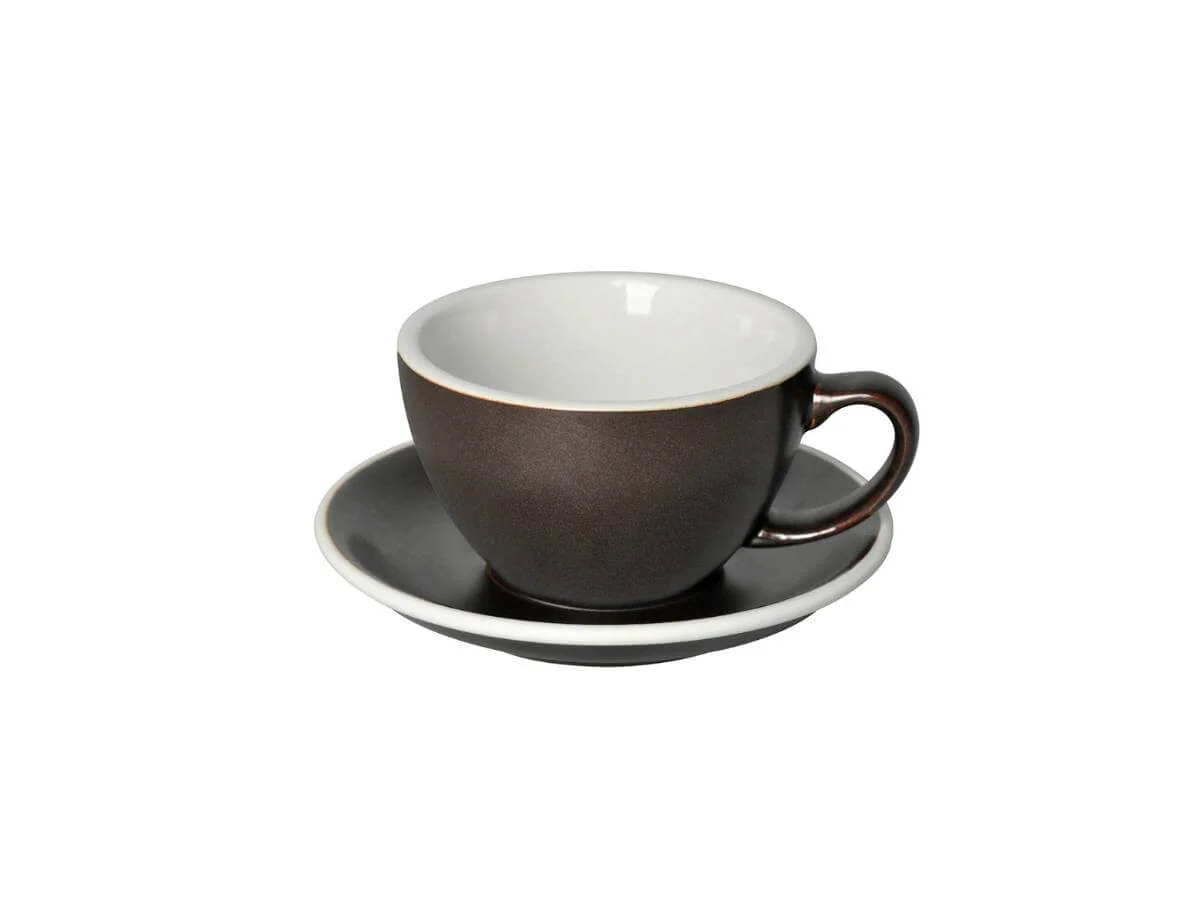 Loveramics | Egg 300ml Latte Cup & Saucer - Potters Colours - Image 10
