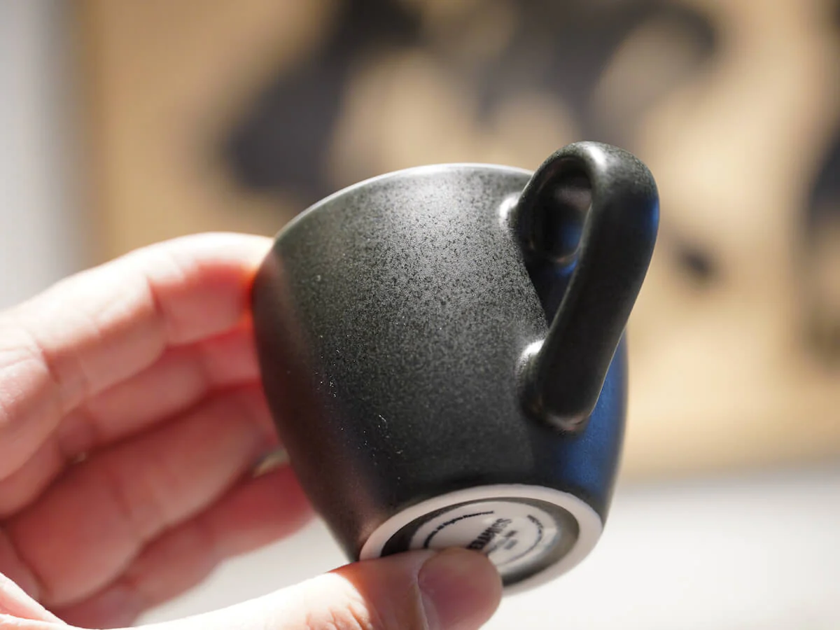 Loveramics | Egg 80ml Espresso Cup & Saucer - Mineral Colours - Image 2