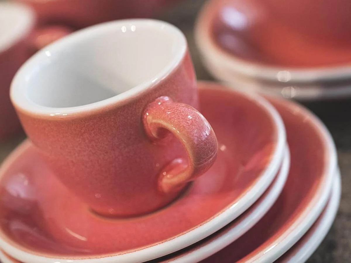 Loveramics | Egg 80ml Espresso Cup & Saucer - Potters Colours - Image 5