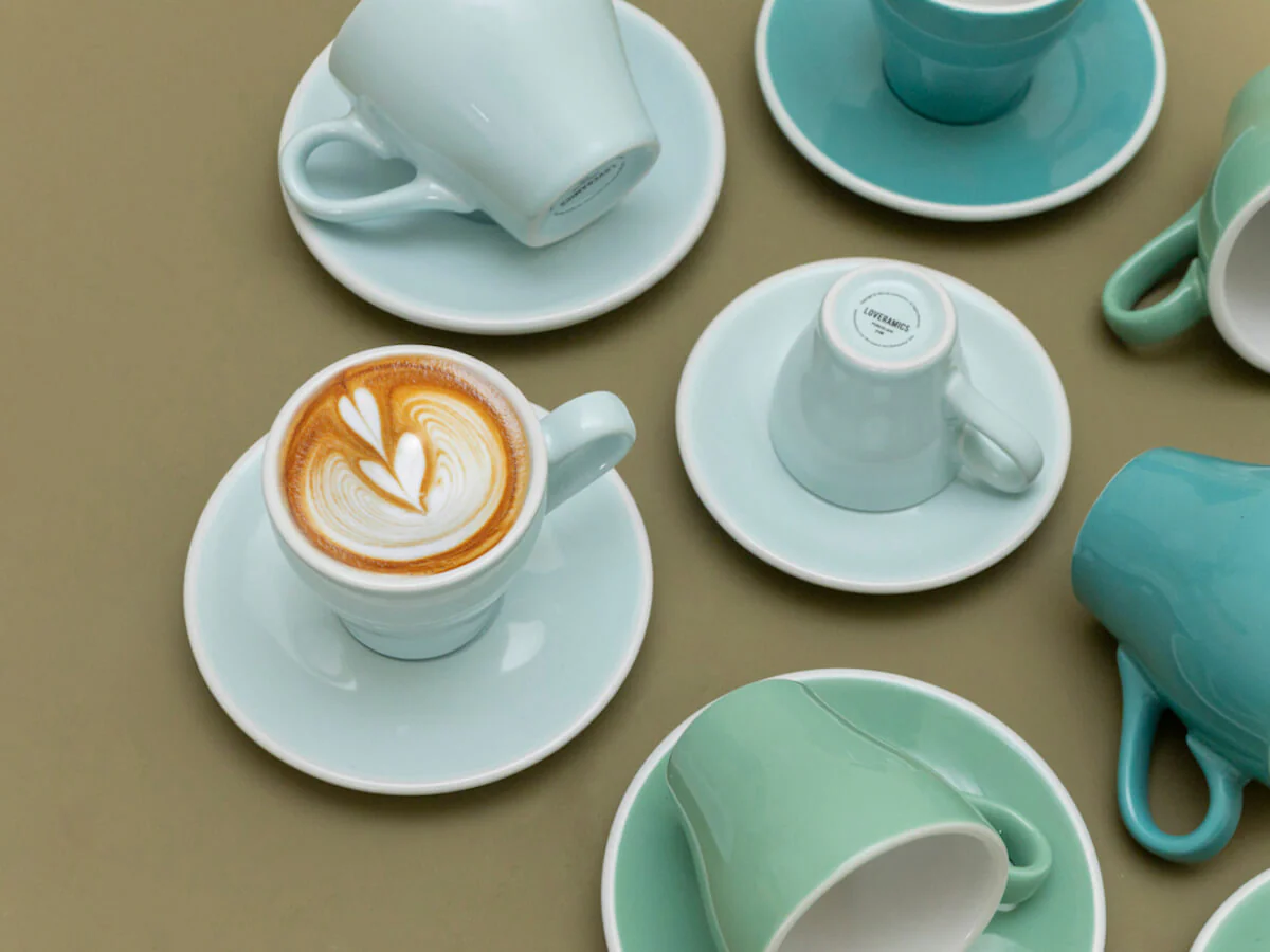 Loveramics | Tulip 180ml Cappuccino Cup & Saucer - Image 3