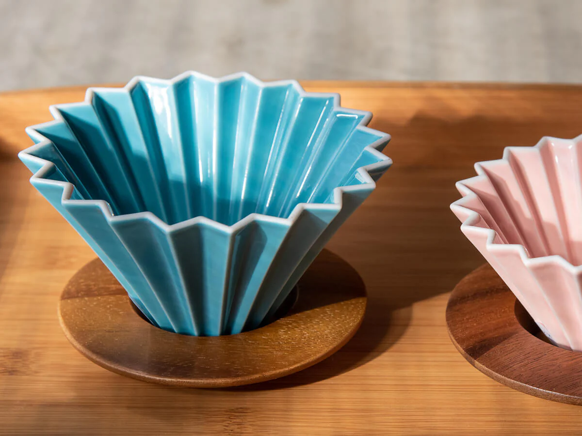Origami | Acacia Wood Dripper Support - Image 4